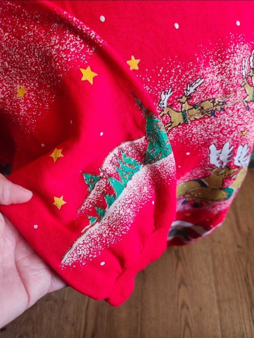 Vintage Christmas crewneck sweater - Picture 3 of 9